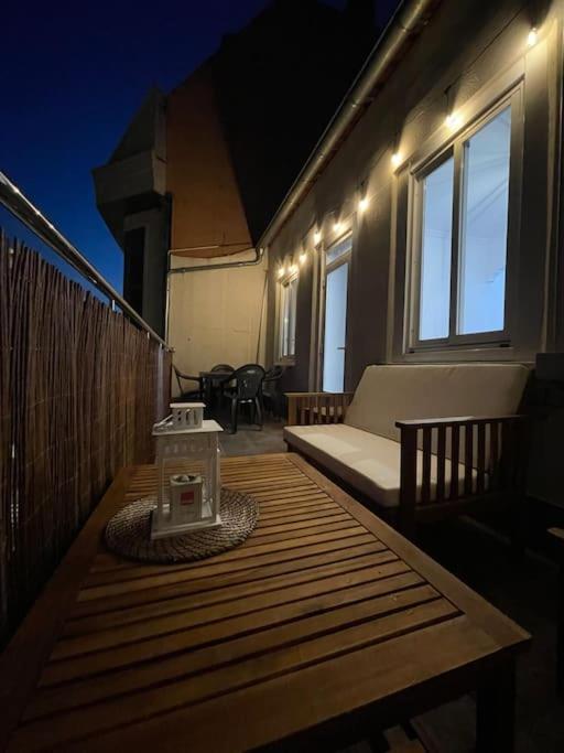 Atico Vintage Con Terraza Apartment Vigo Exterior photo